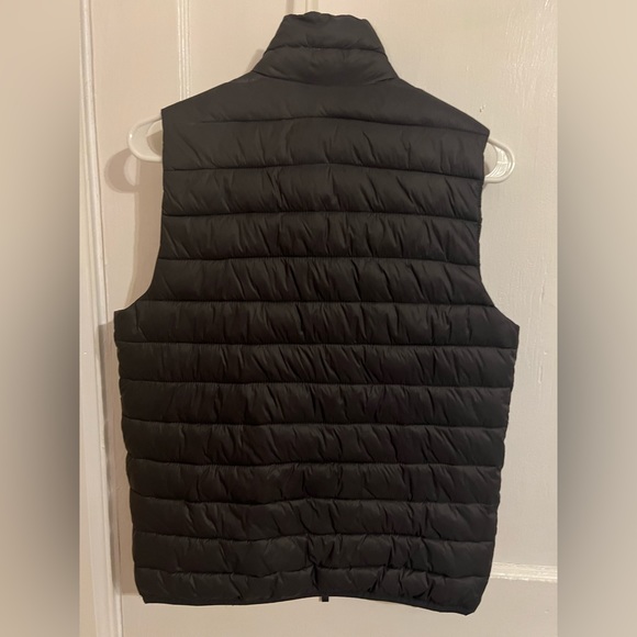 Abercrombie & Fitch Grey Down-filled Puffer Vest Kids XL/16 Fits up to Women Med - Picture 3 of 5